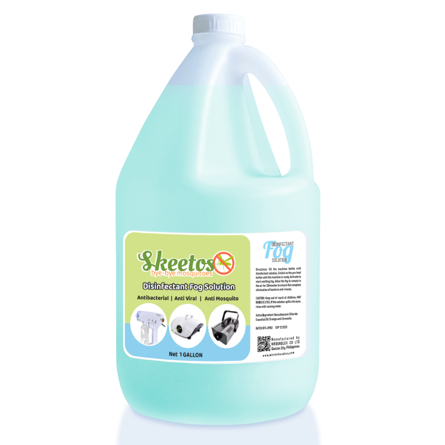 Skeetos Disinfectant Fog Solution for Fogging Machines