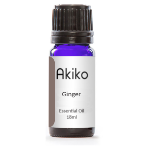Ginger Essential Oil (18ml bottle with dropper) AkikoMNL