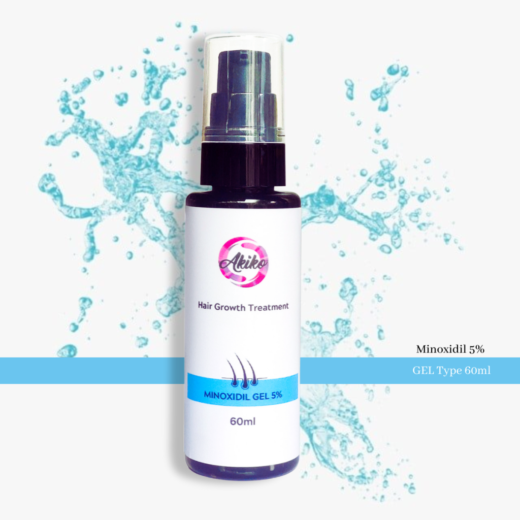 Akiko MNL Minoxidil Gel 5 Percent Solution for Hair Regrowth
