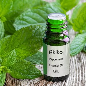 Peppermint Essential Oil (18ml bottle with dropper) AkikoMNL