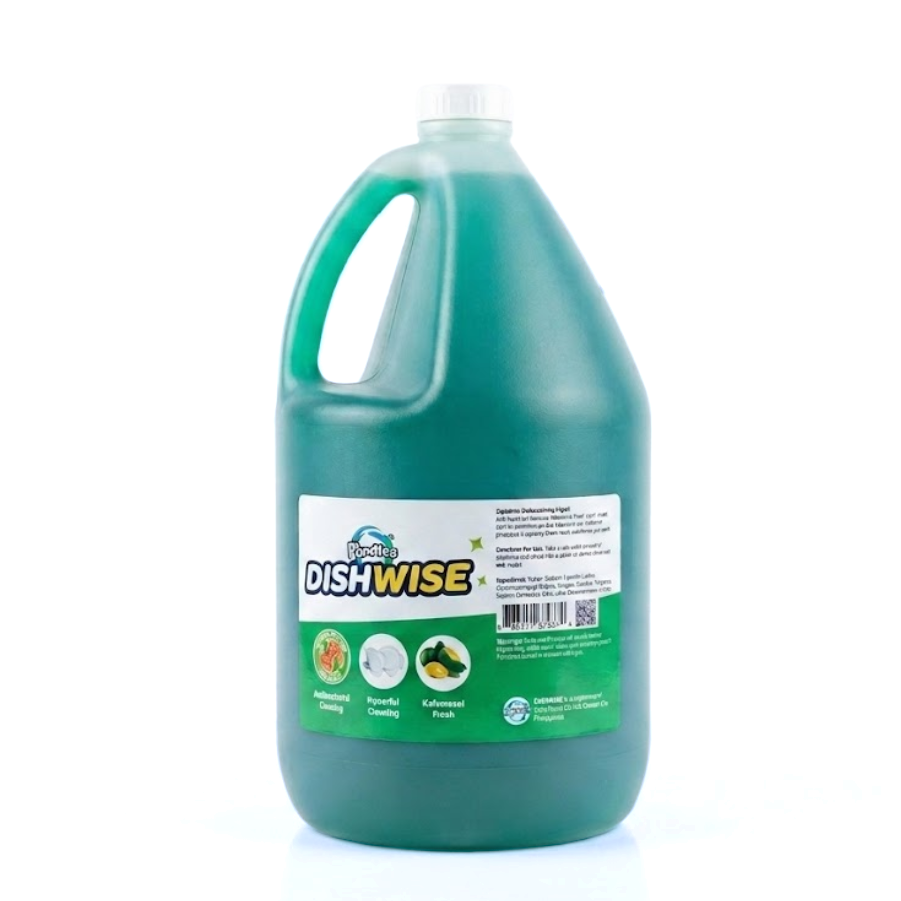 Dishwise 1 Gallon Kalamansi Antibacterial Dishwashing Liquid Bottle