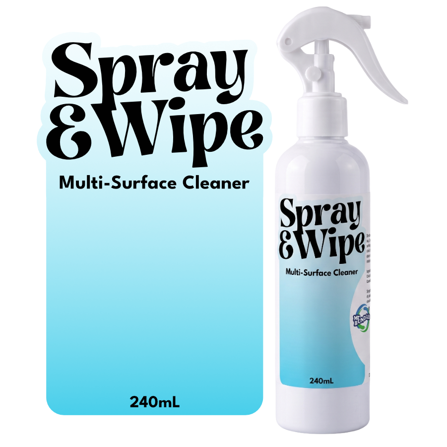 Spray & Wipe Disinfectant Cleaner with Microbial Defense [ 240 mL Spray ]