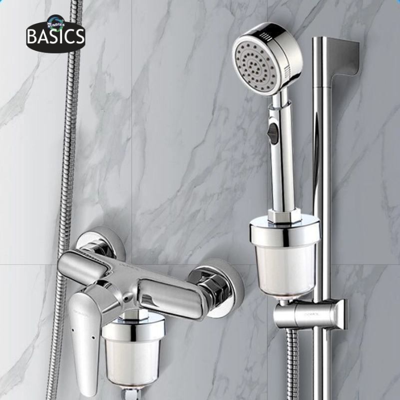 Bath Shower Filter with Chrome Finish 20mm x 64mm x 90mm - Image 5